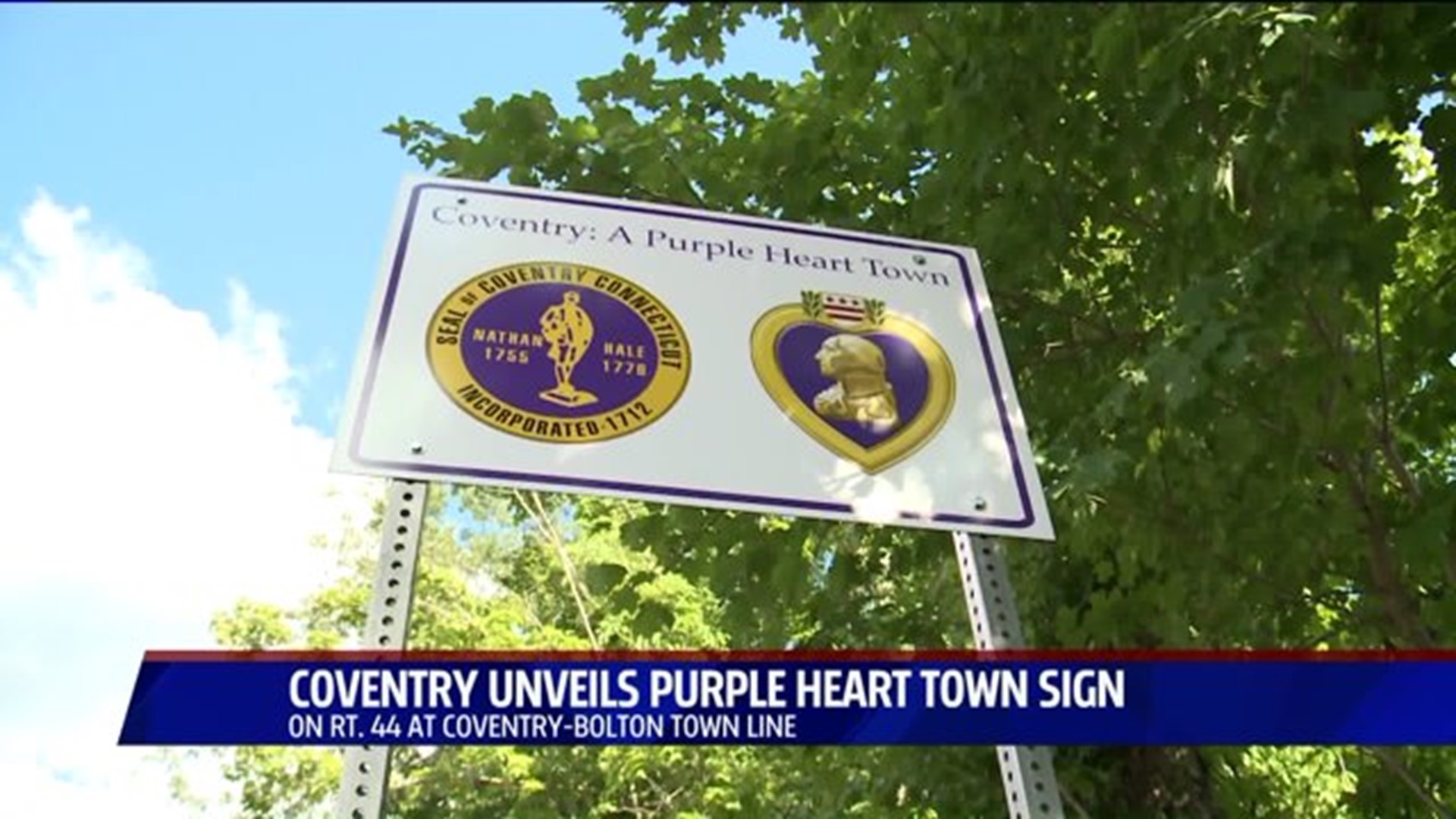 Coventry joins Purple Heart Trail