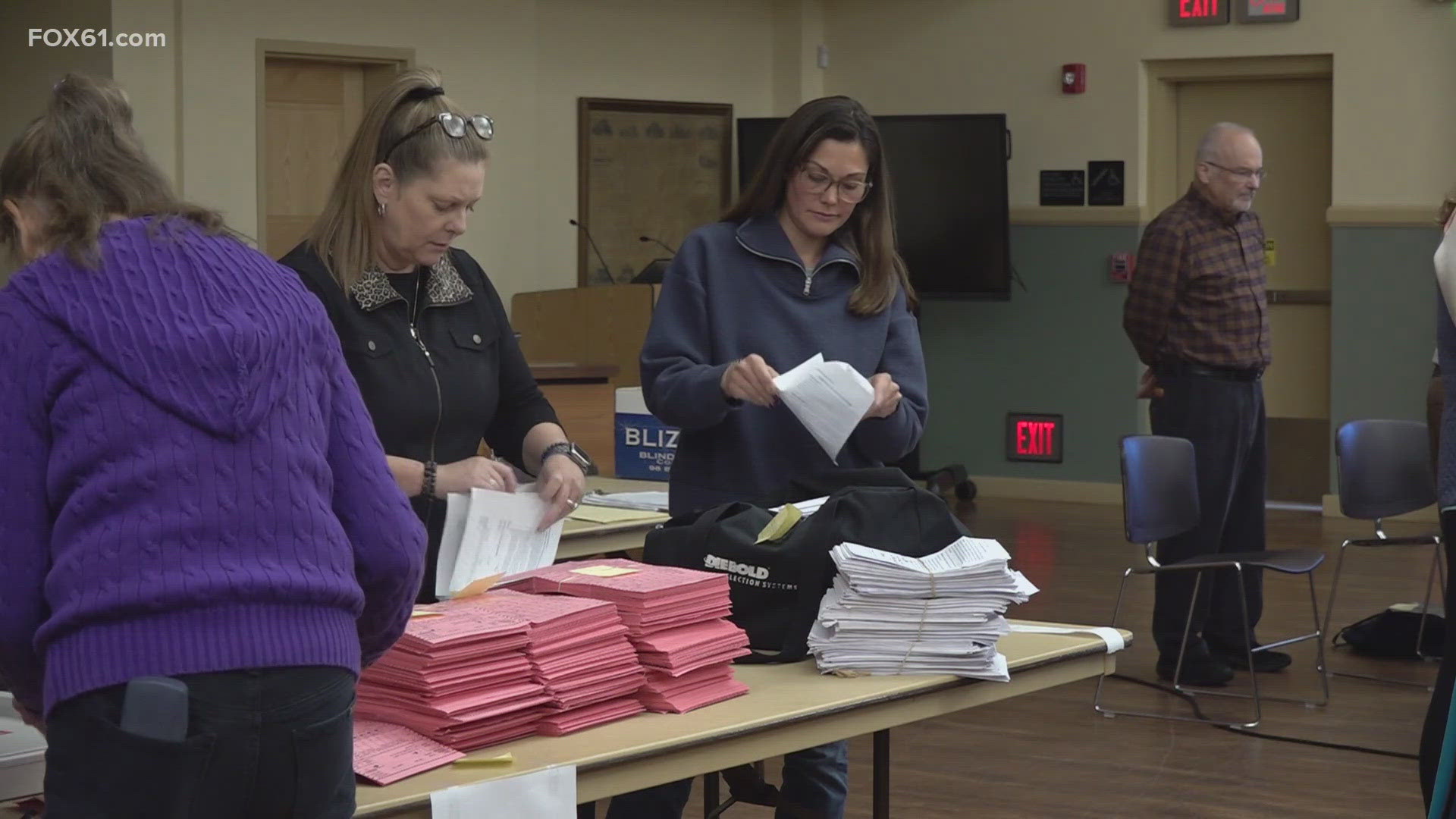 Votes are being recounted in all 11 municipalities in the 8th district, including Torrington, Avon, Hartland and Norfolk.