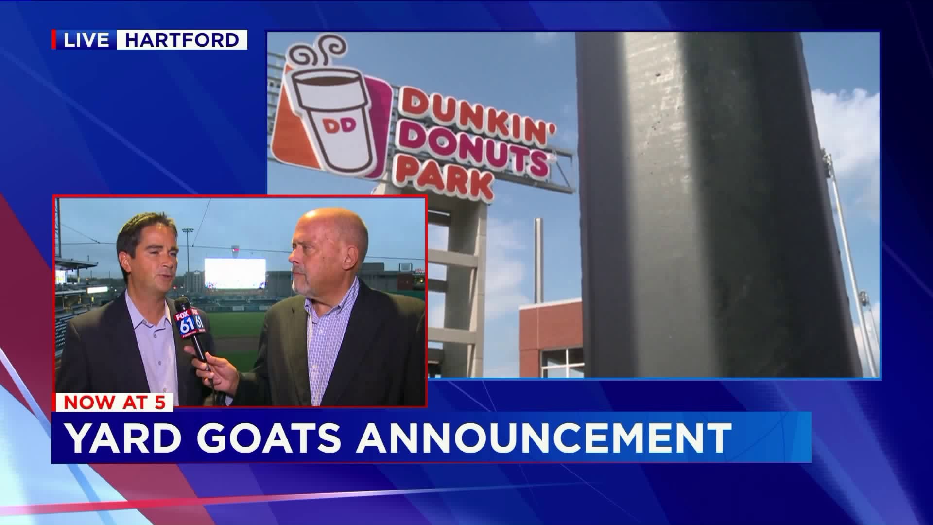 Hartford Yard Goats to host 2021 Eastern League All-Star game