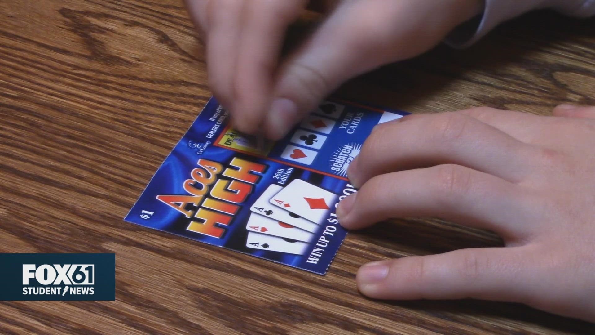 For example, the CT Lottery discourages giving of scratch off tickets to children.