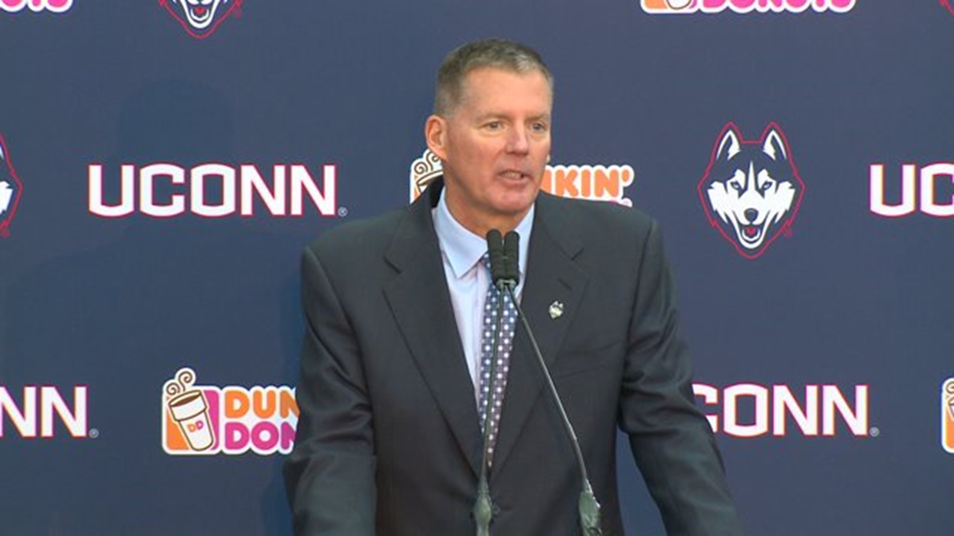 UConn community excited as new football coach announced