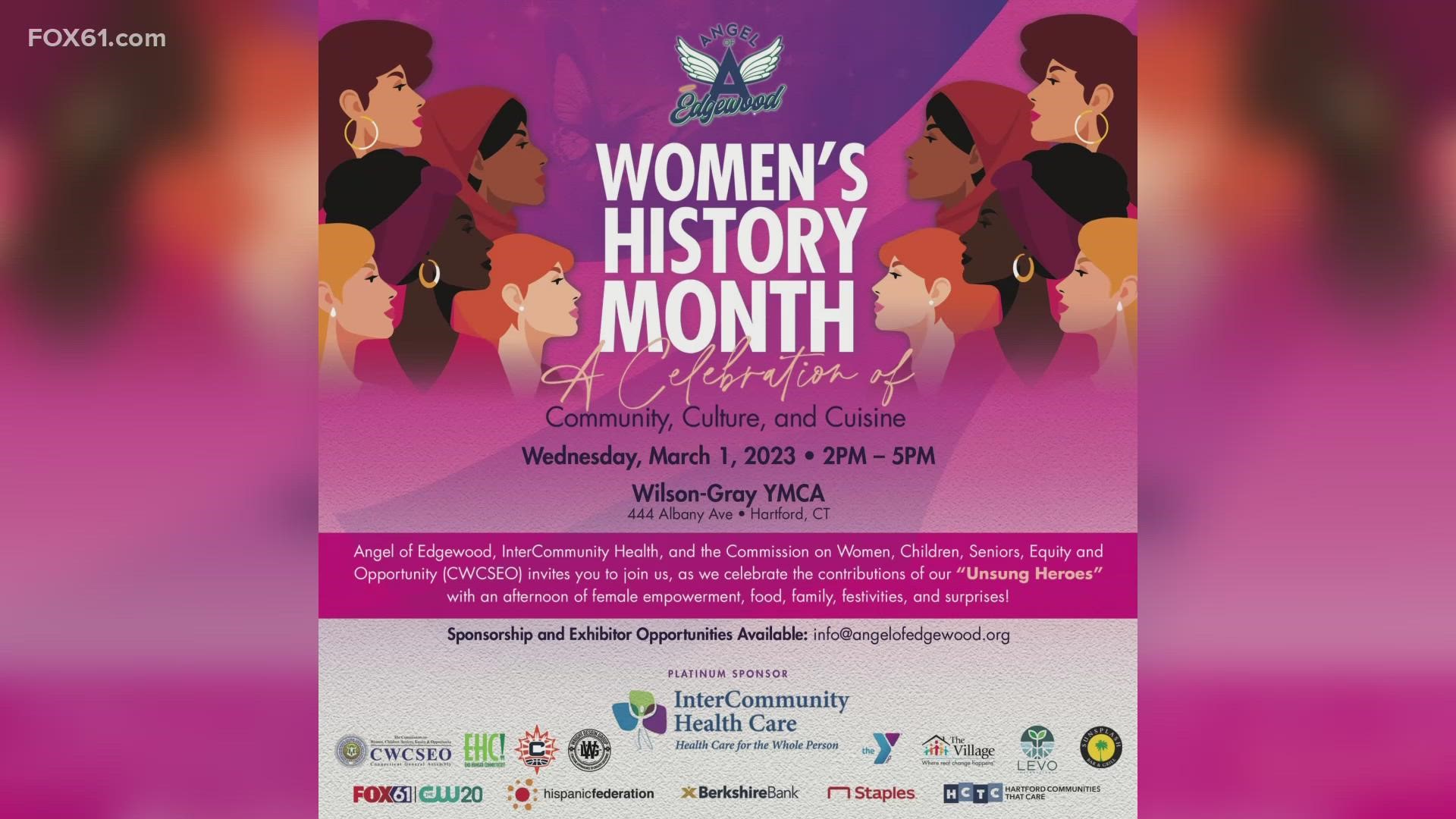 Join Us For A Very Special Women's History Month Celebration 