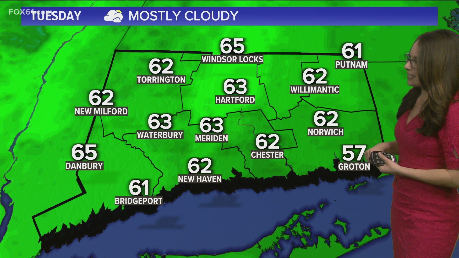 Drying out for Tuesday, some sun in the afternoon | fox61.com