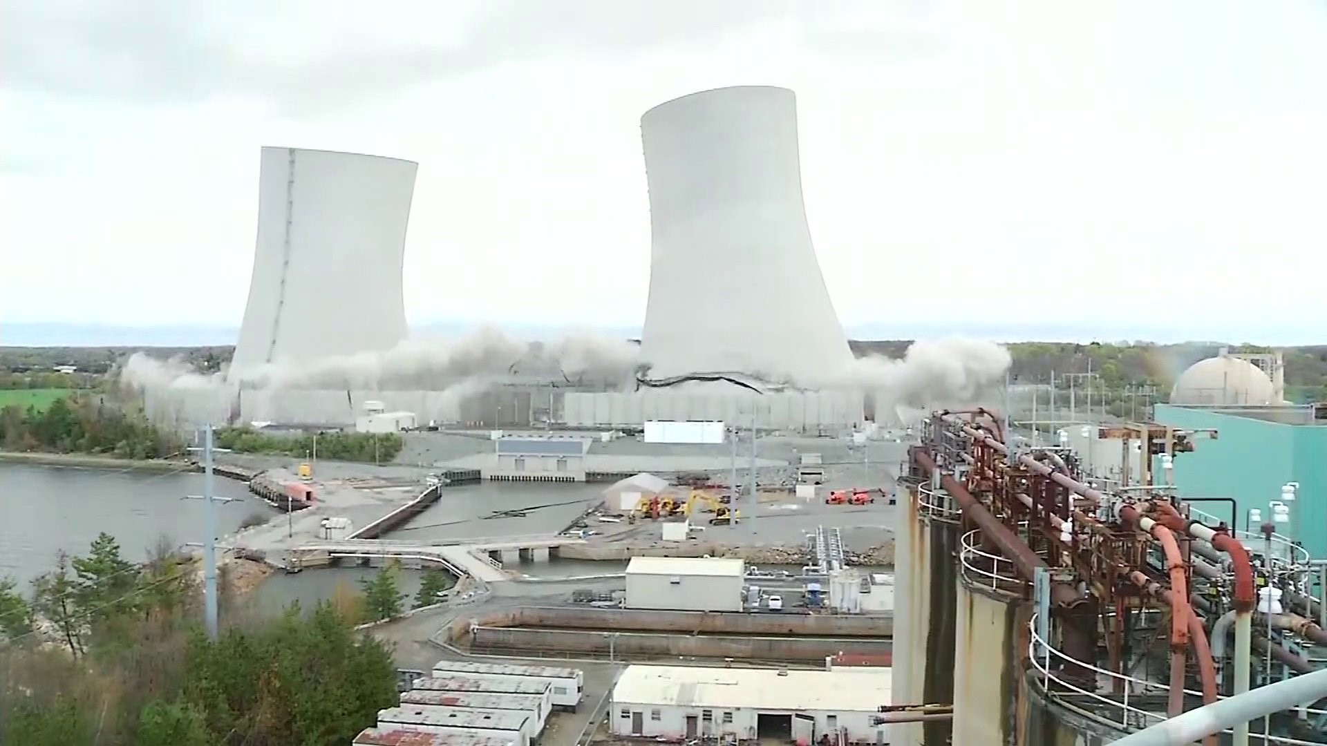 Somerset Cooling Tower Demolition VO w NATS