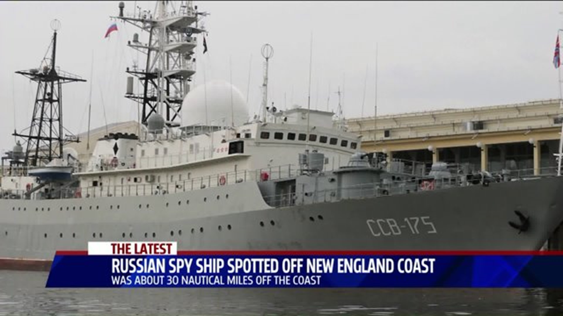 Courtney weighs in on Russian spy ship