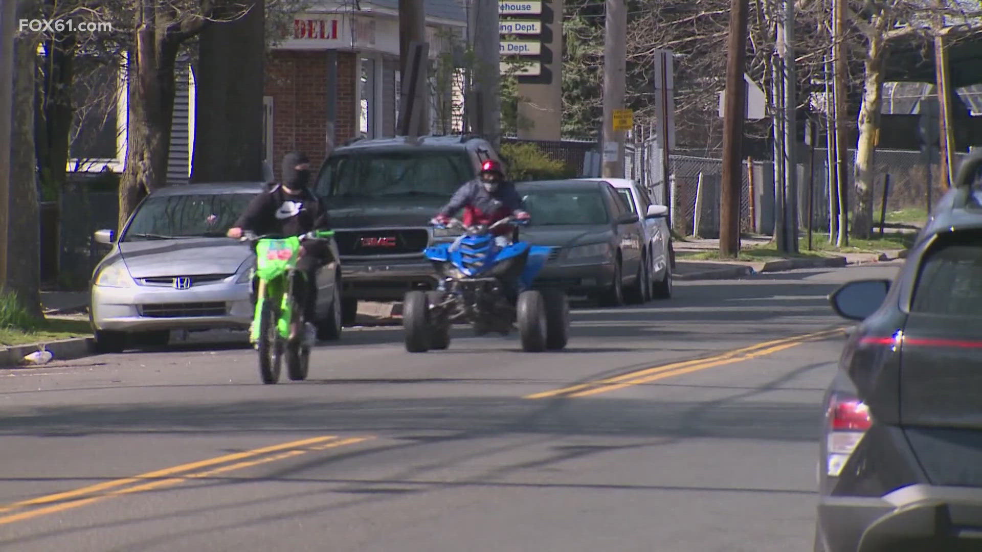 Hartford police arrested 9 people over the weekend in an operation to crack down on the illegal use of dirt bikes and ATVs in the city. Residents say they're fed up.