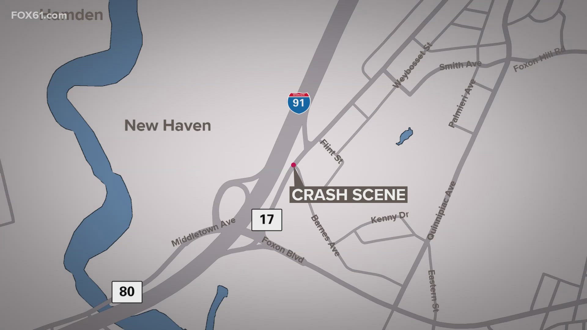 Two people were killed during a three-car crash on Middletown Avenue early Saturday morning, according to police.