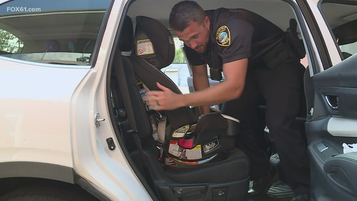 Police car 2024 seat installation