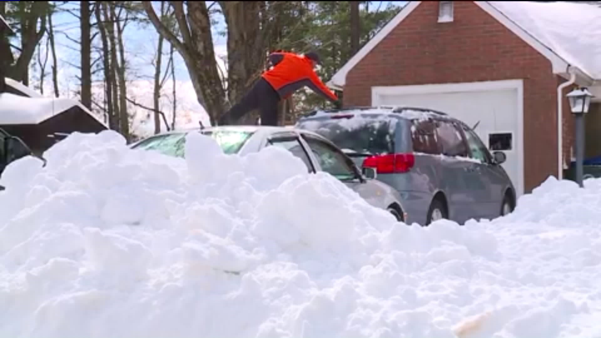 Torrington, Litchfield, Norfolk dig out after over 20 inches of snows plastered the area
