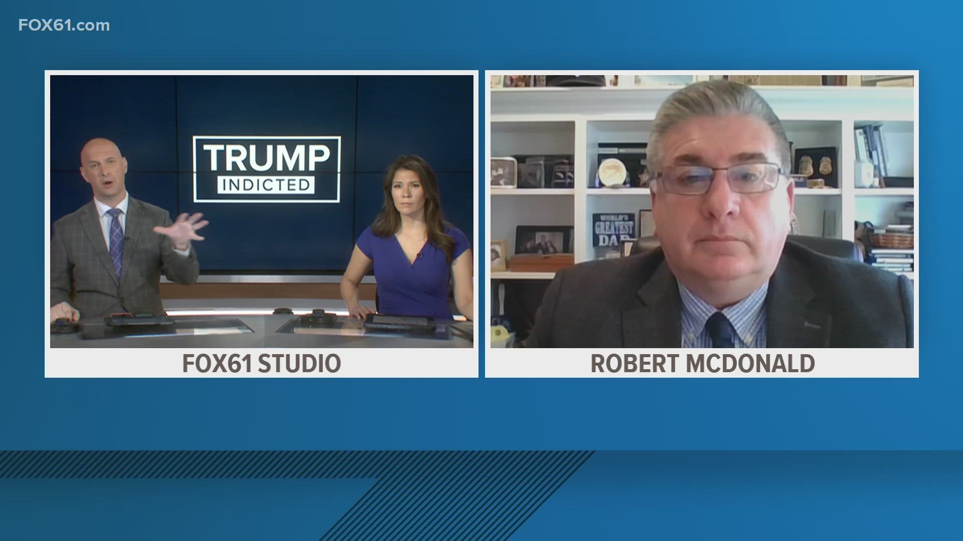 Robert McDonald, a criminal justice lecturer at Univ. of New Haven, discusses the possible indictment process Trump may go through as soon as next week.