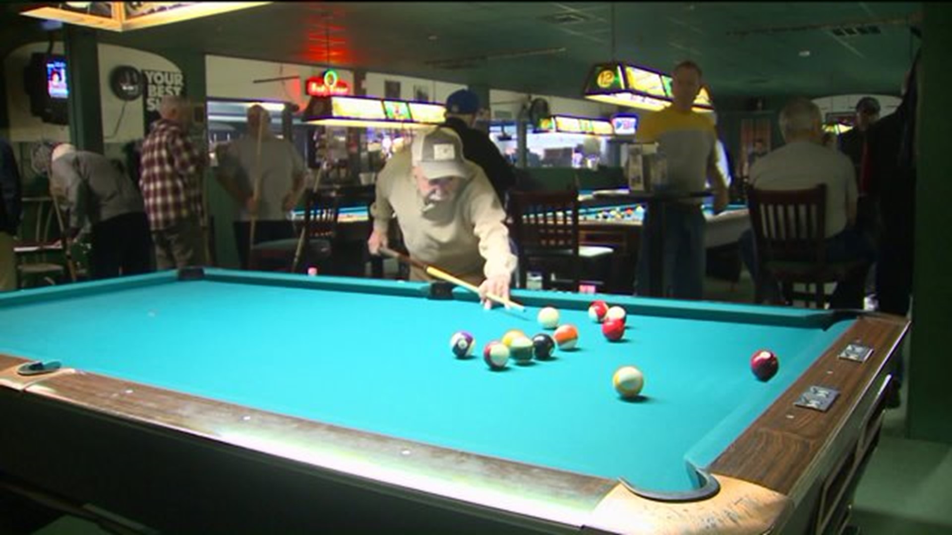 Banking on seniors at the pool table