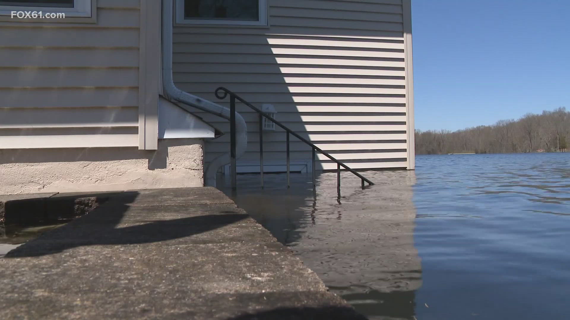 The nearly $1-million project is 75% federally funded and will pump water along the Airline Trail into a culvert that goes to the Connecticut River.