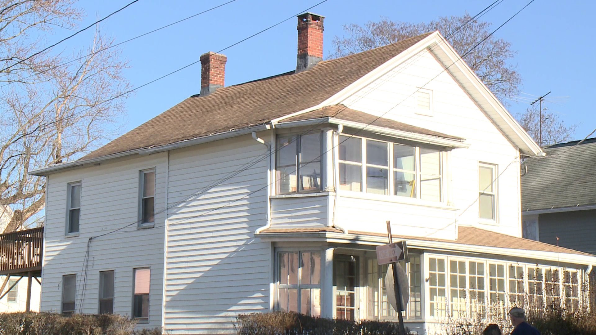 Wild car crash in Ansonia captured by home surveillance camera