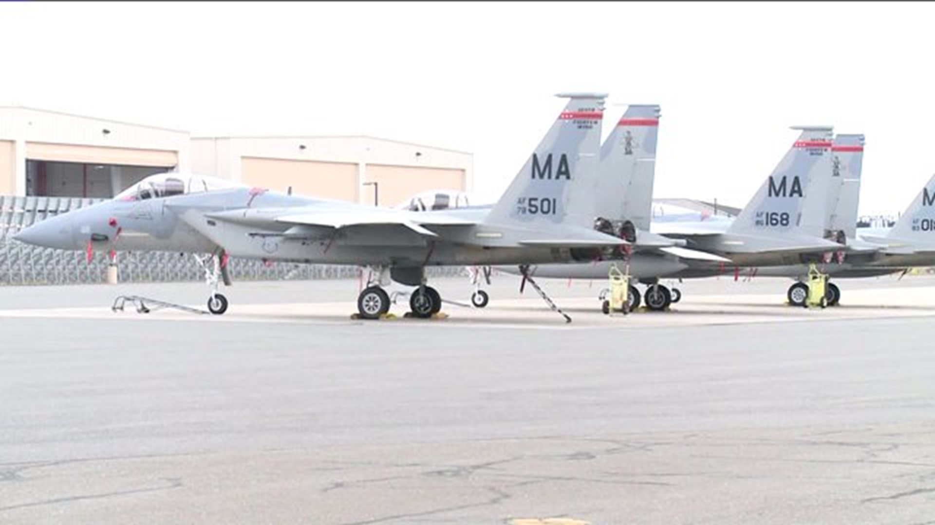 F-15 From Massachusetts Crashes In Virginia