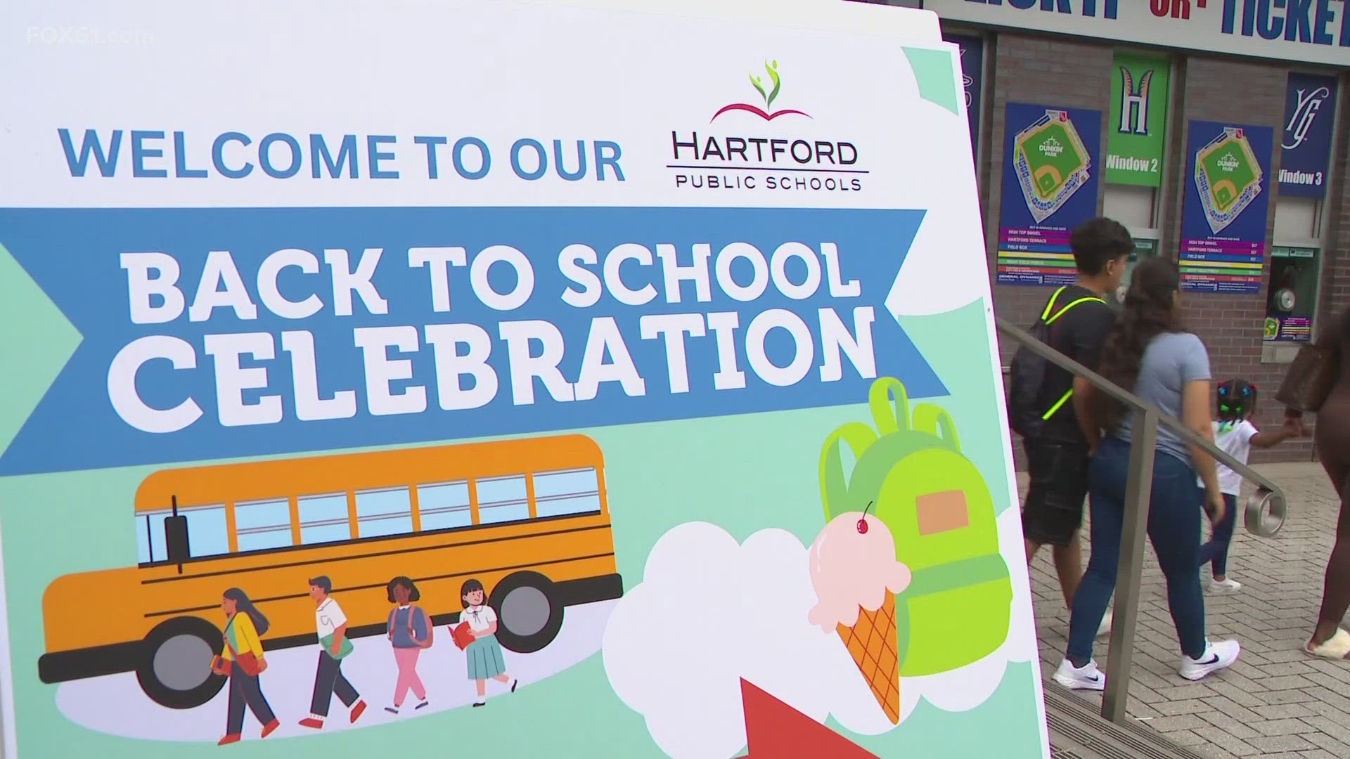 The annual back-to-school event drew at least 5,000 people, according to Hartford Public Schools Superintendent Leslie Torres-Rodriguez.