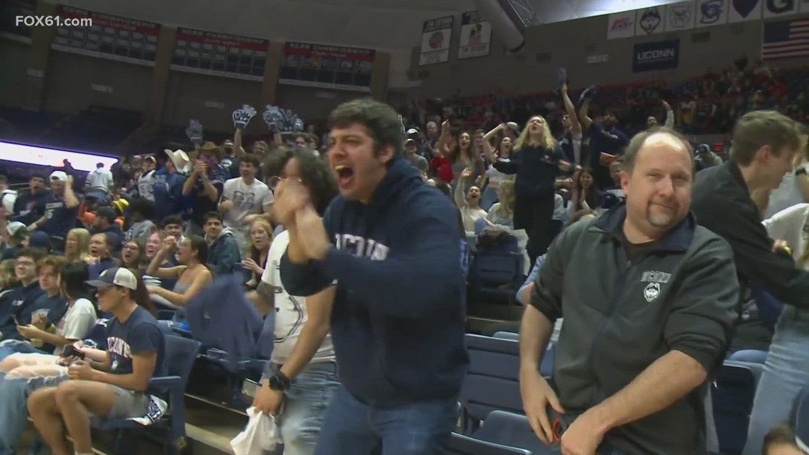 Gampel Pavilion in a frenzy for UConn's Final Four matchup