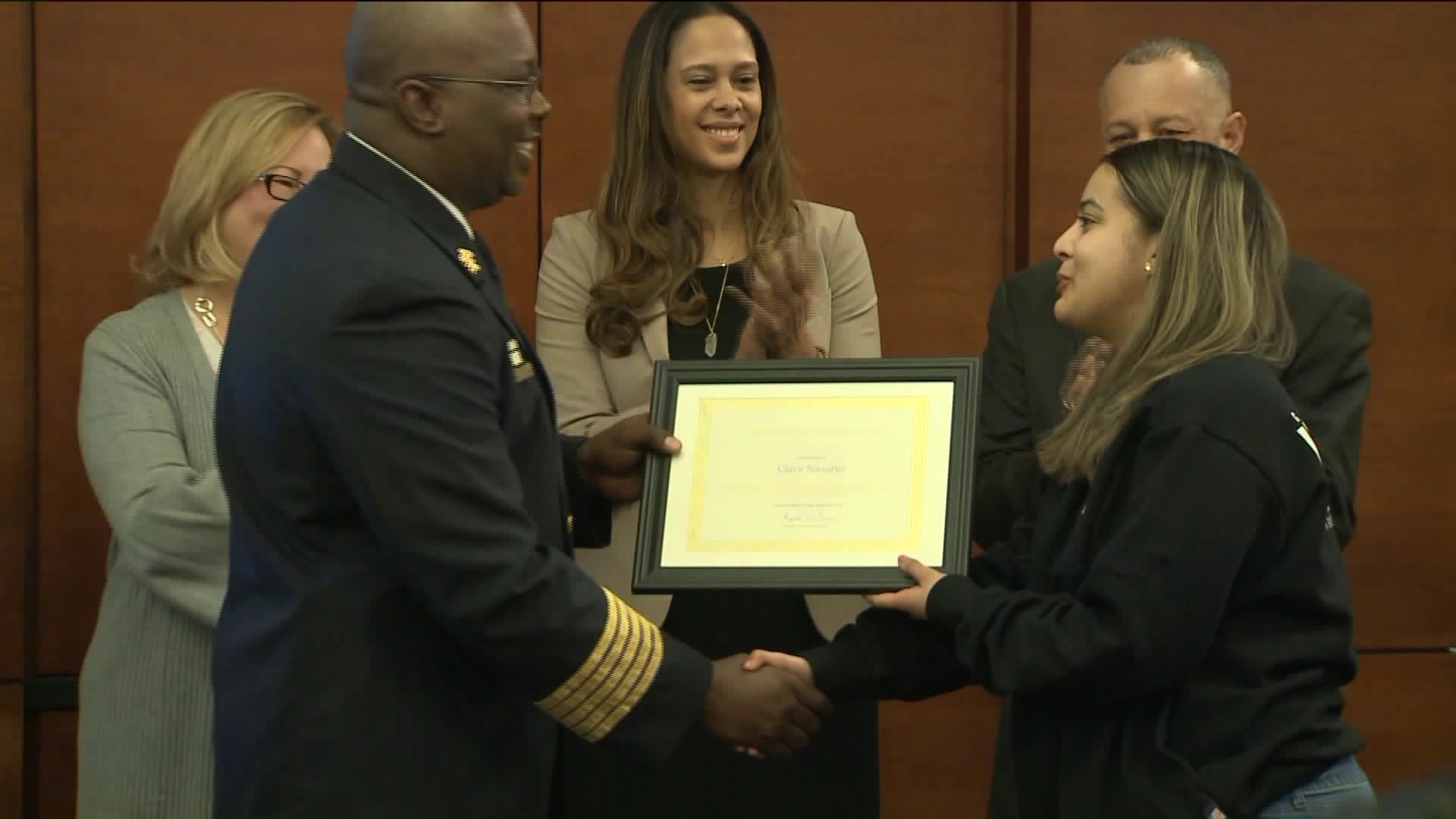 Good Samaritans honored for rescue efforts during Hartford fire