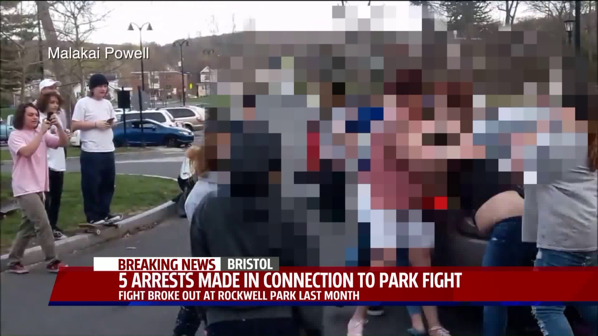 Arrests made in viral Bristol park fight