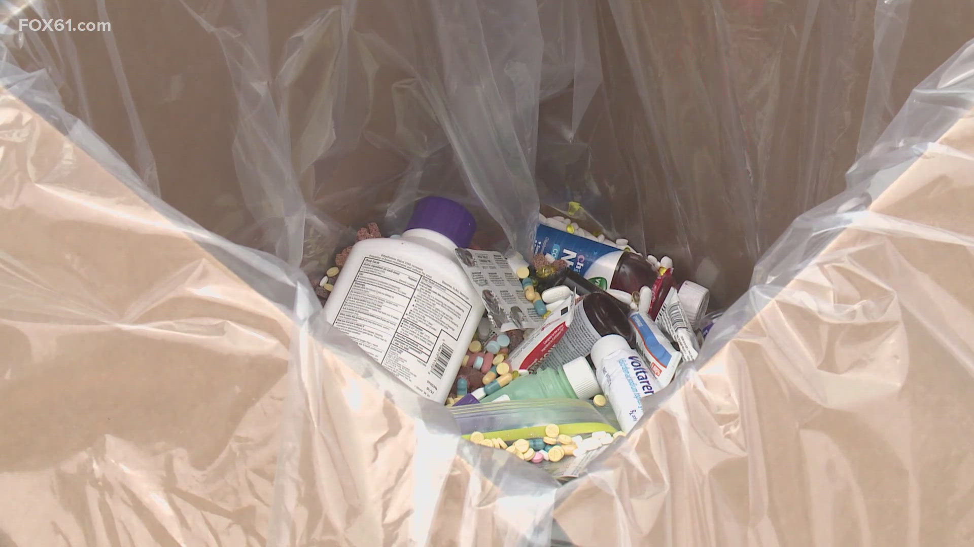 State and local officials gathered on Friday in East Hartford to highlight the importance of properly disposing of expired and unwanted prescription medications.