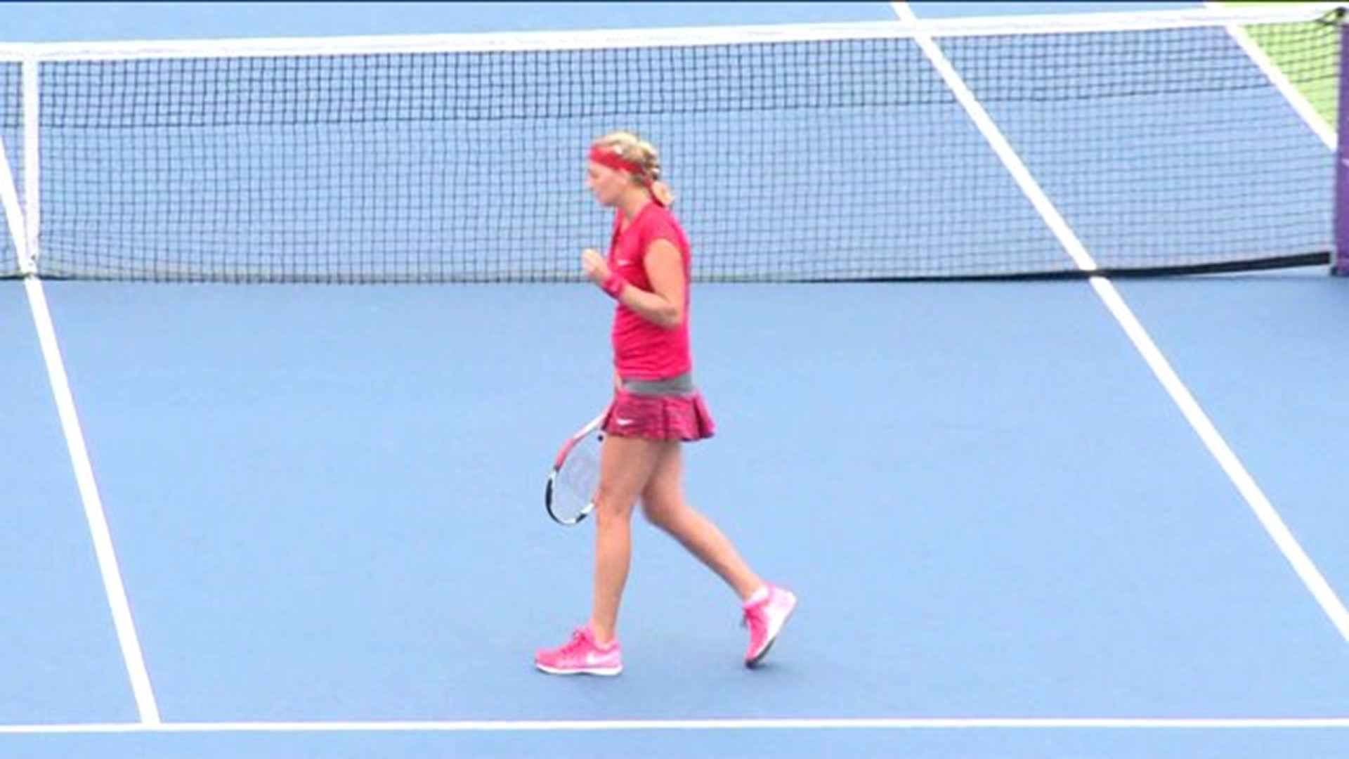 Petra Kvitova Advances to CTOPEN Semi-final