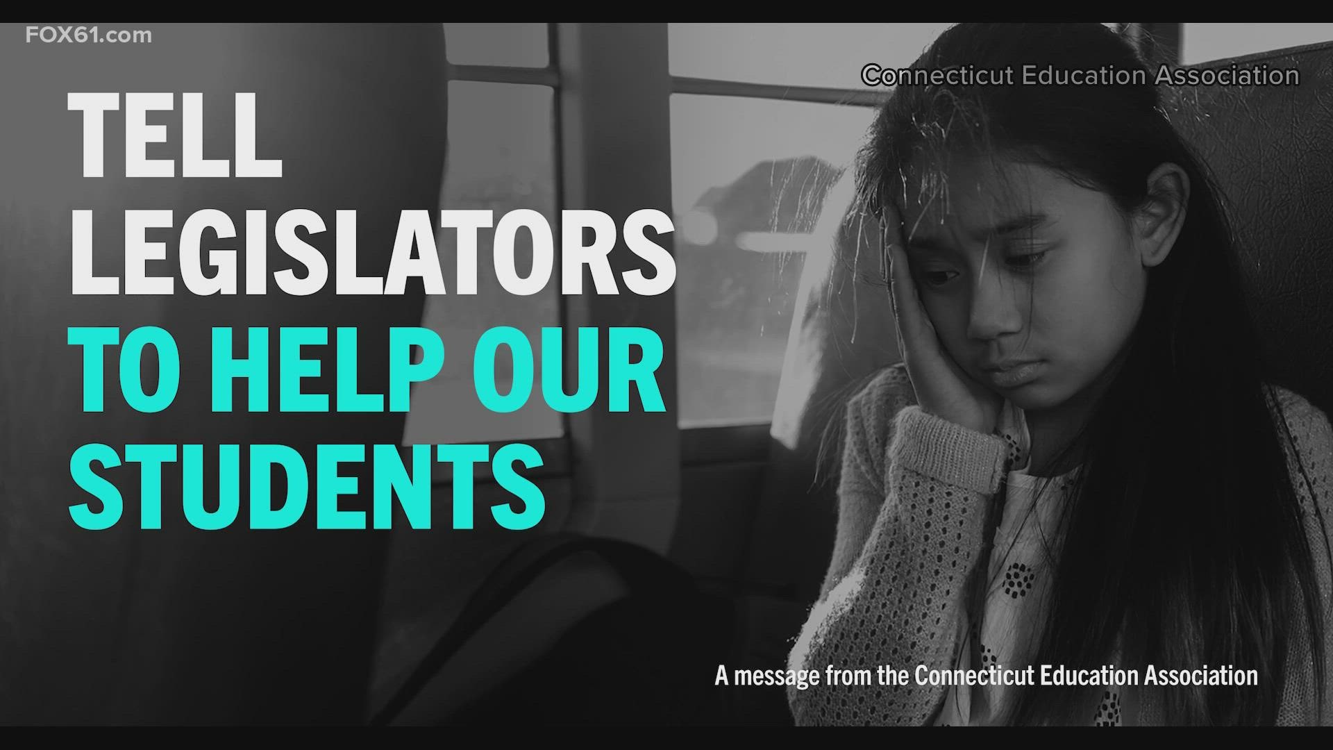 The CEA's What You Don't See campaign includes powerful video testimony from parents and those on the front lines, battling the mental health crisis in Conn. schools