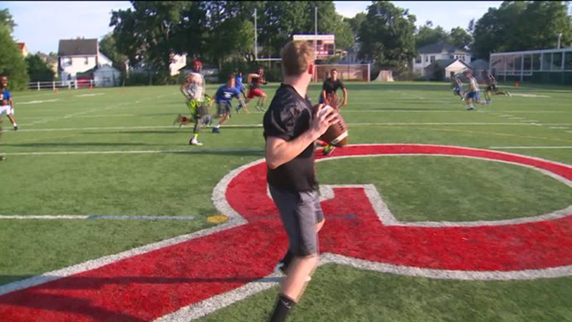 Local football players, fans discuss latest developments in Deflategate