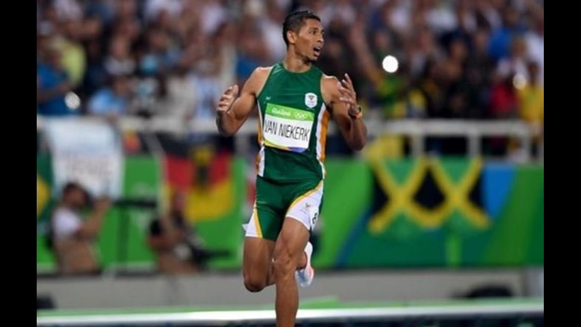 South African sets 400m world record for gold | fox61.com