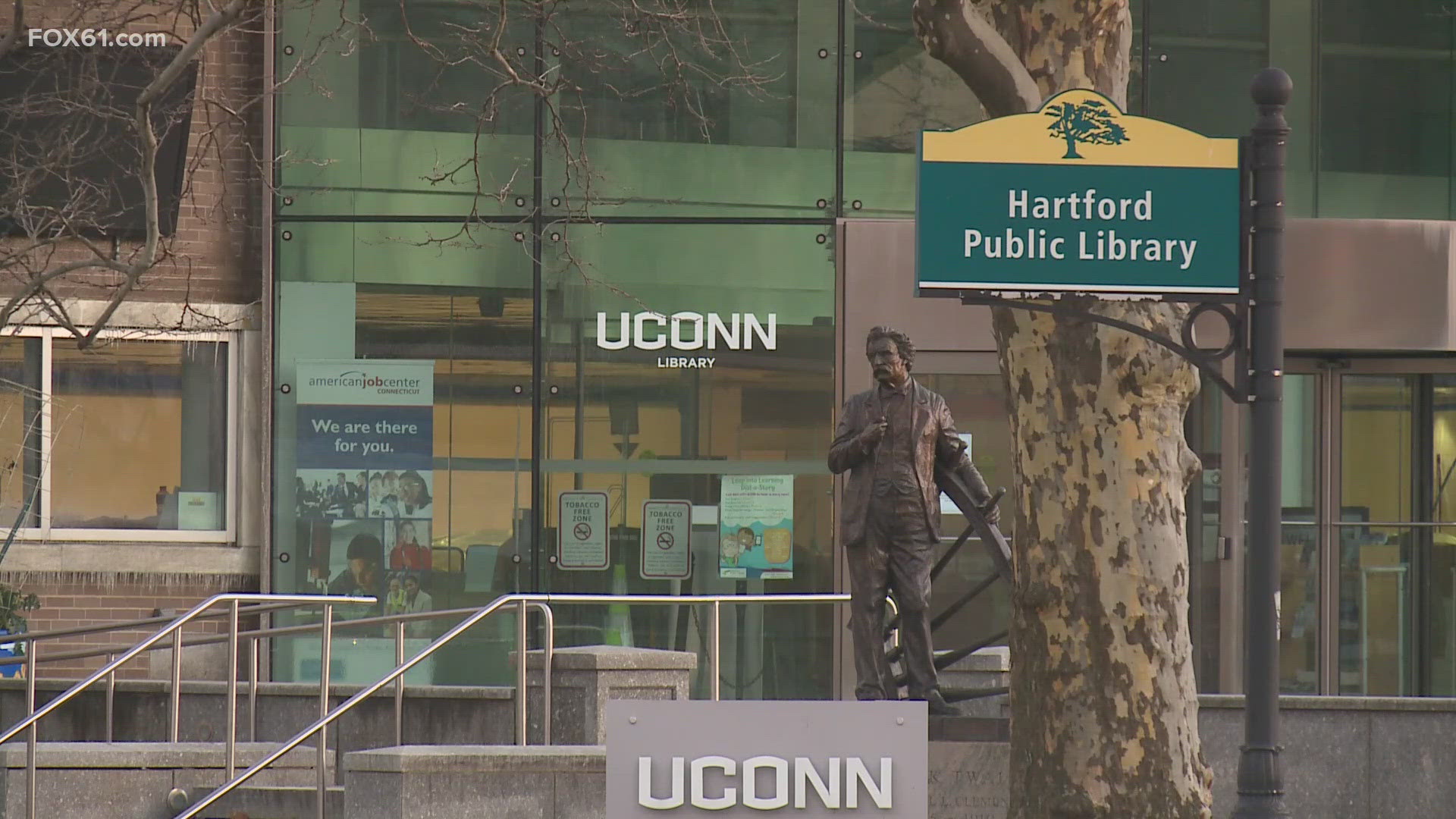 Extensive water damage from a pipe burst in 2022 closed down the library branch.