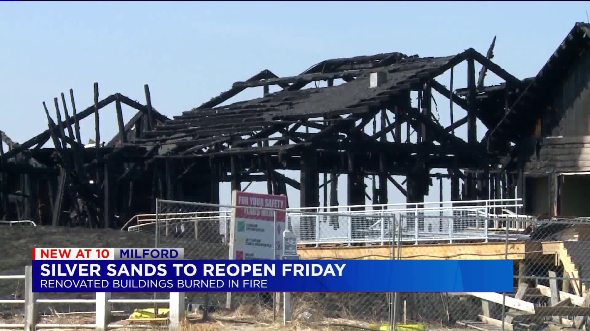 Silver Sands State Park to reopen Friday after massive inferno