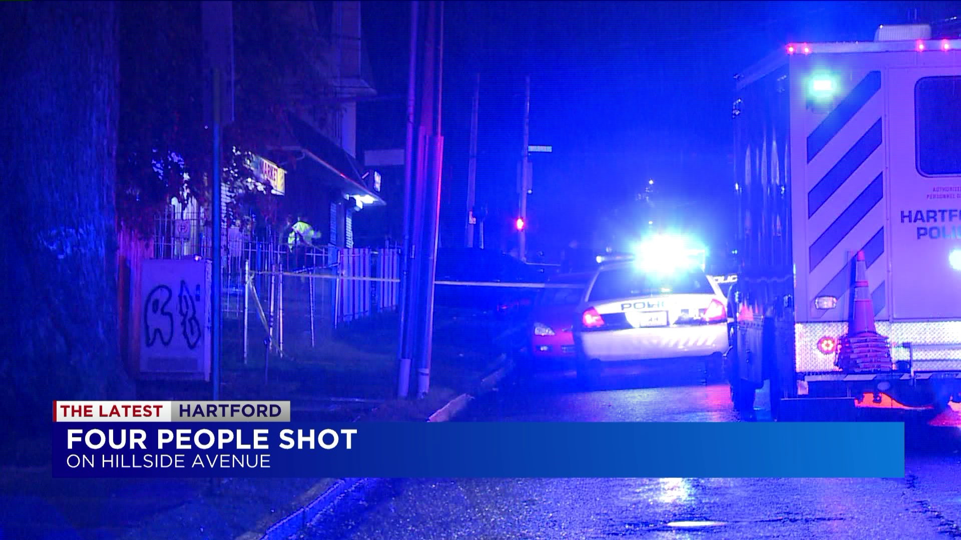 Four injured in Hartford shooting