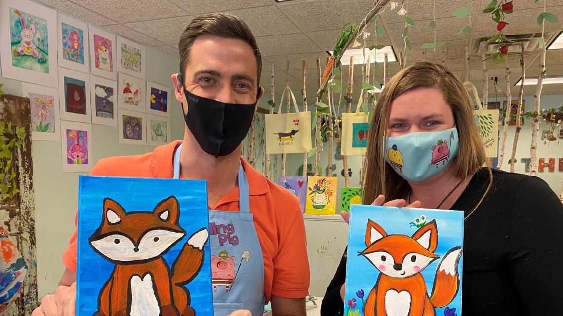 Ct Bucket List The Giggling Pig Art Studio In Shelton Fox61 Com