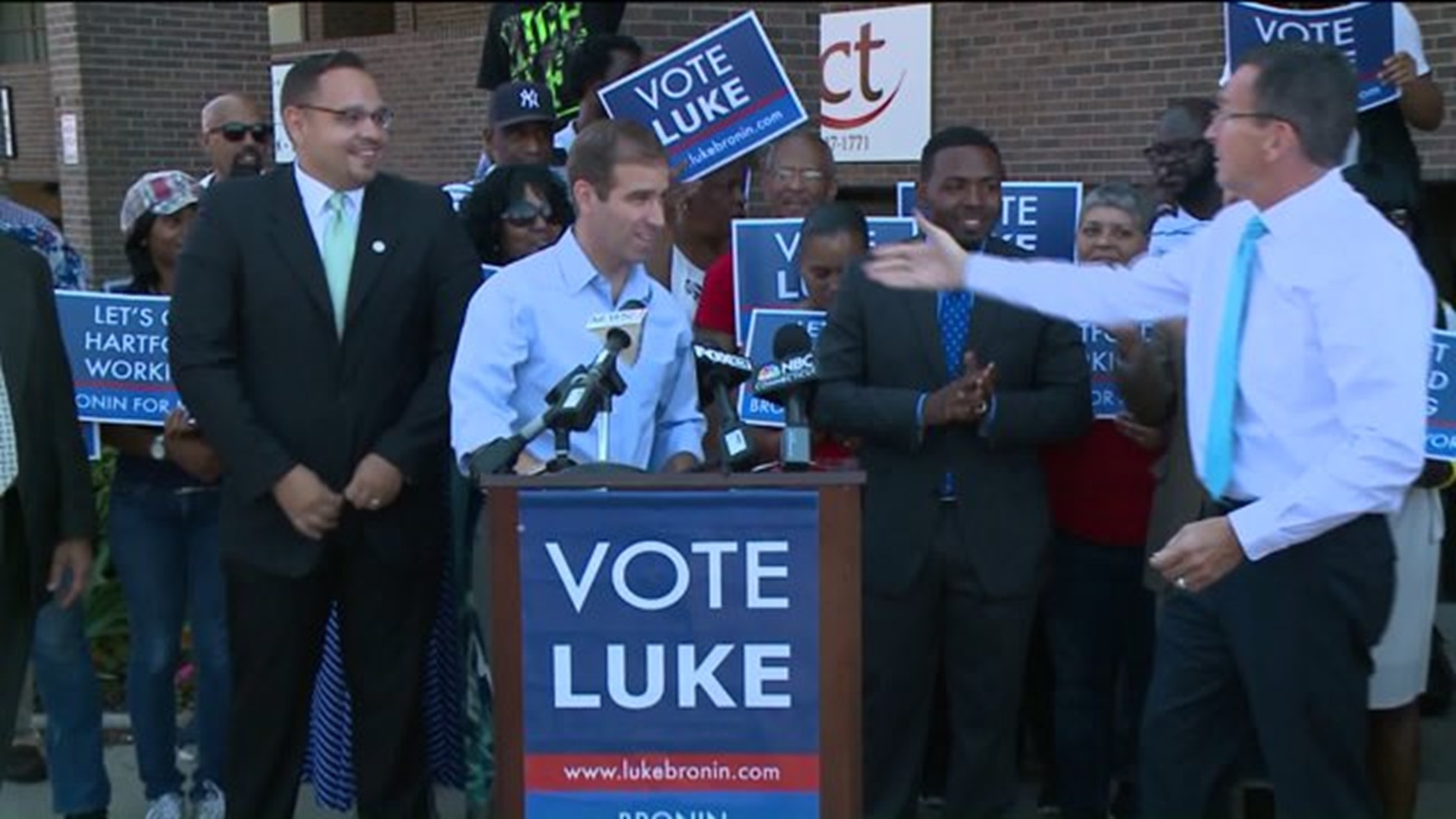 Hartford mayoral candidate Luke Bronin