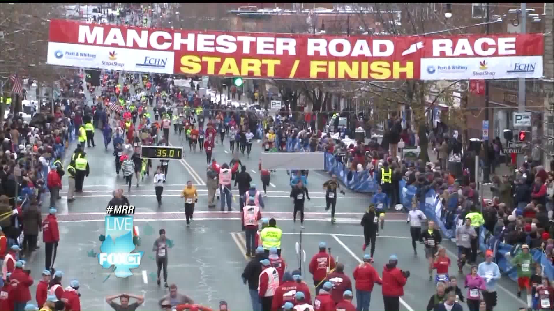 Manchester Road Race, interview with commentator and coordinator