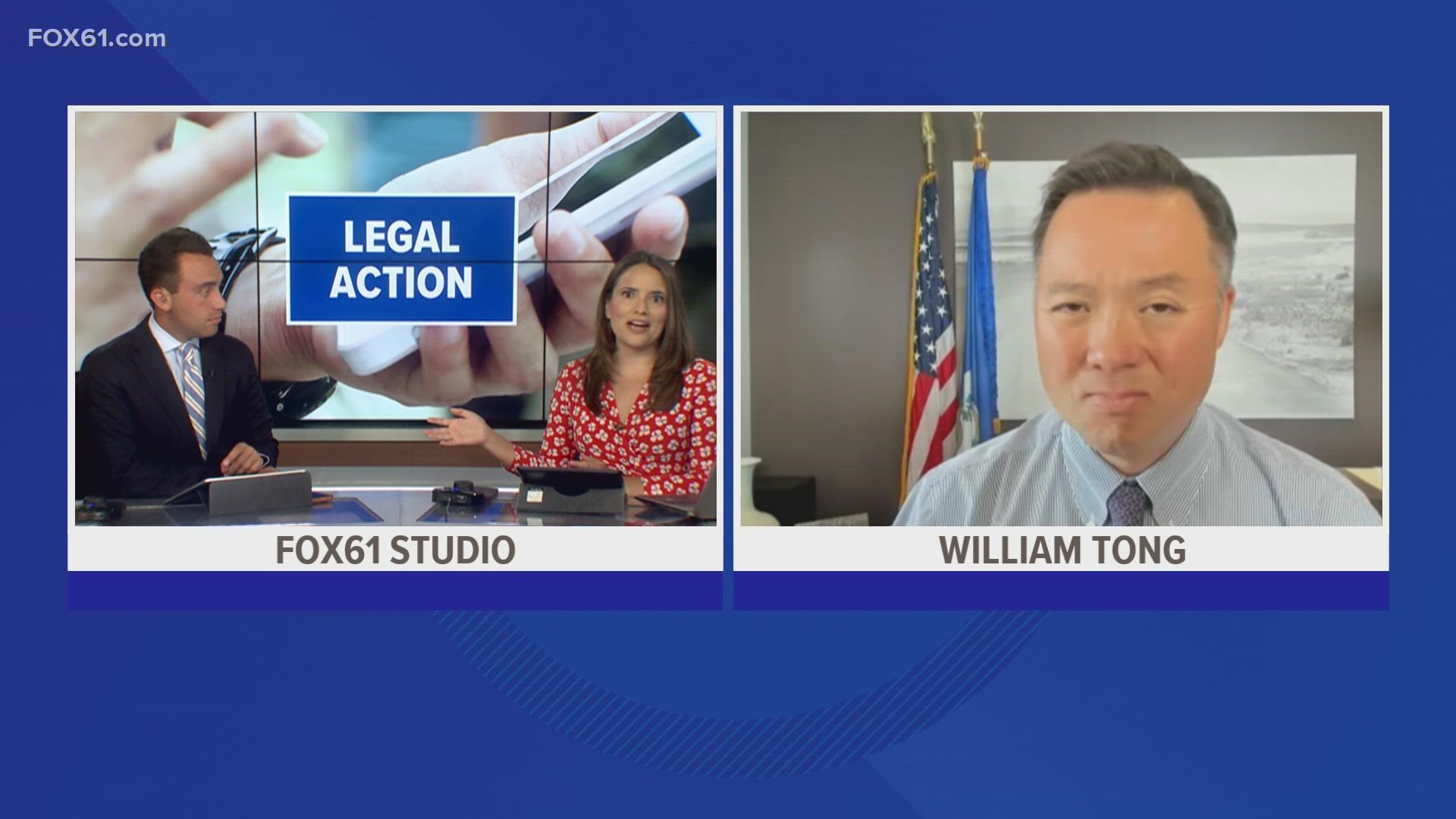 Connecticut's Attorney General William Tong spoke to FOX61 about this new nitiative.