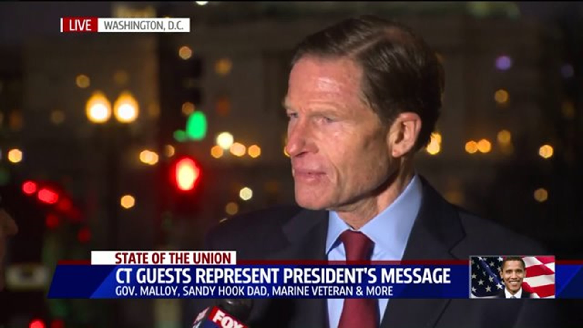 Sen Blumenthal discusses president`s message in SOTU