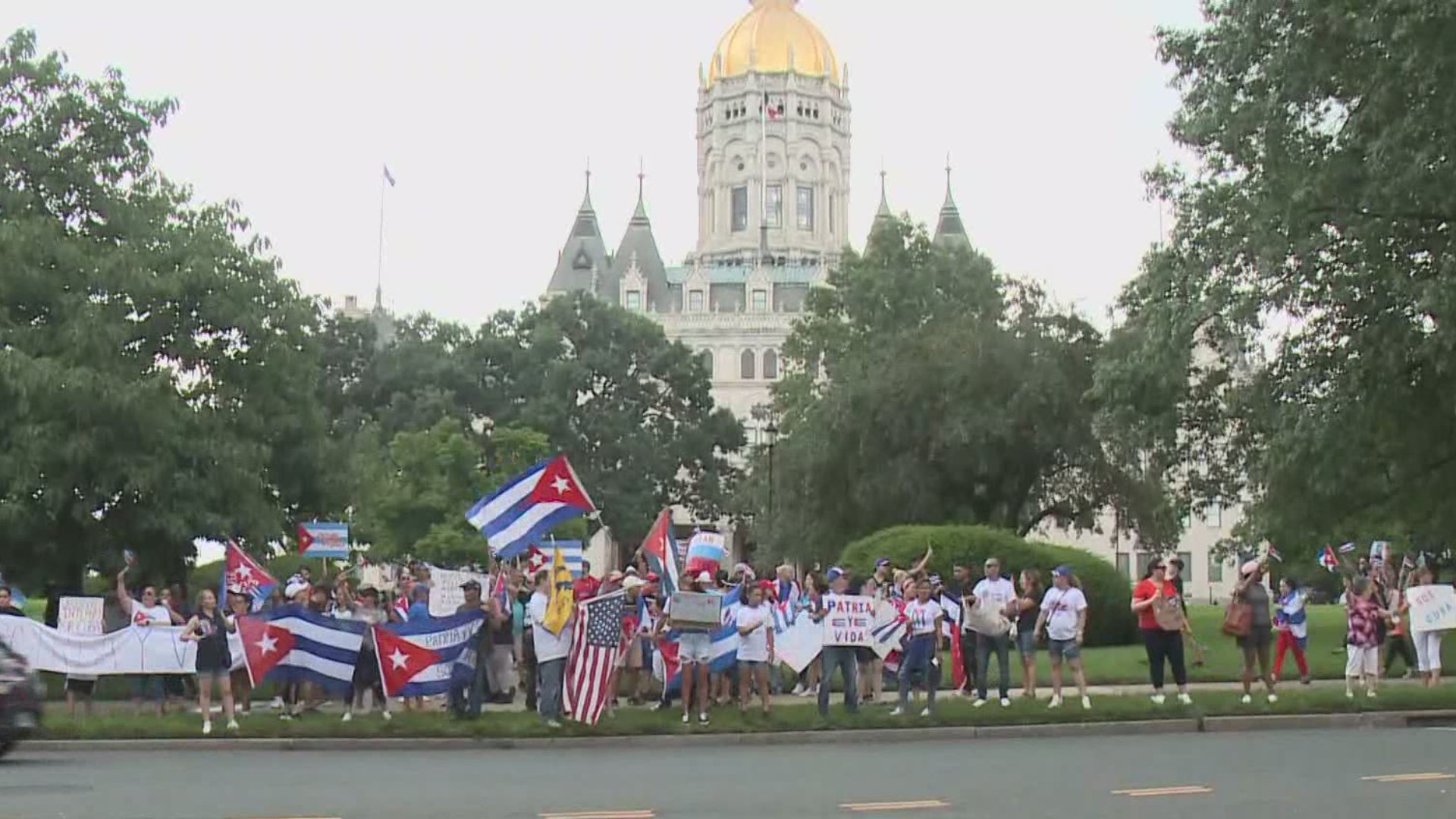 "People are uniting across the different generations of exiles and they're all coming together for this one cause and that's to free Cuba," said Victor Triay.