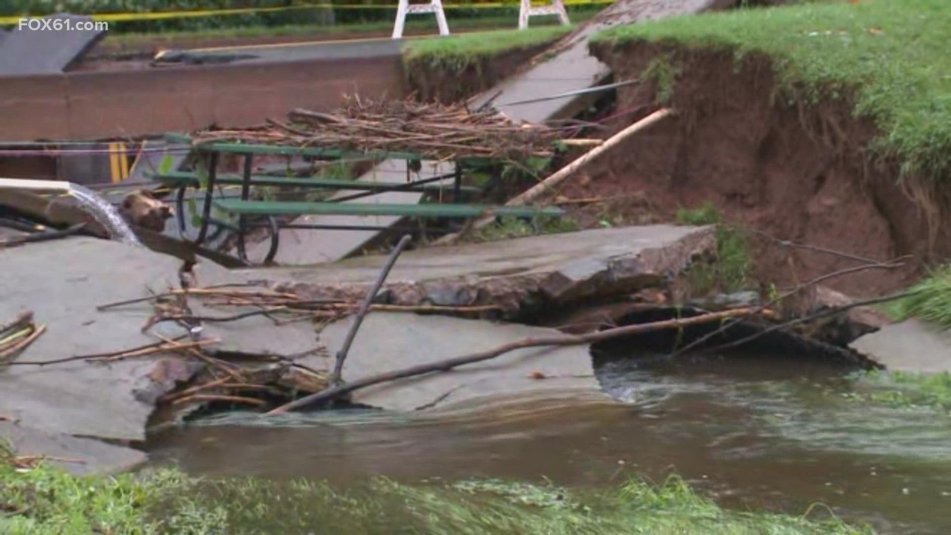 Henri made landfall on Sunday afternoon and caused widespread flooding across Connecticut.