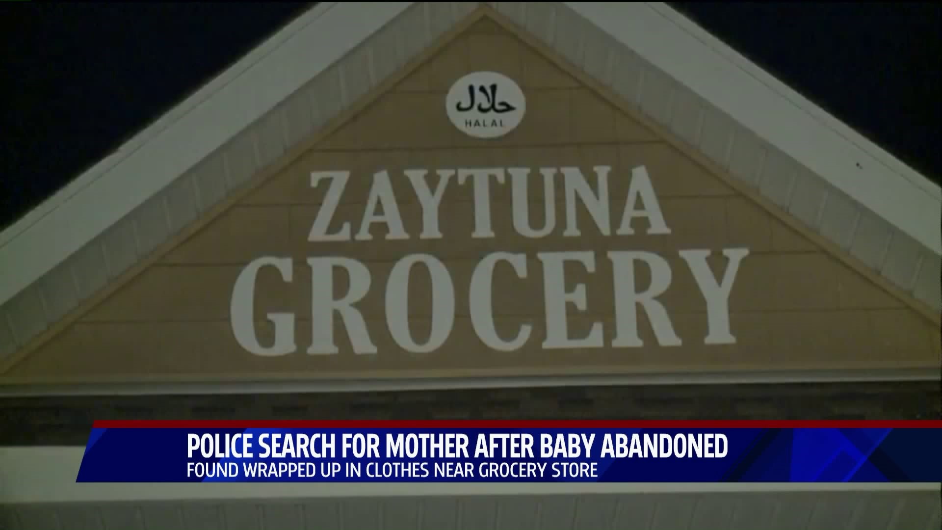 Baby left at Danbury grocery store