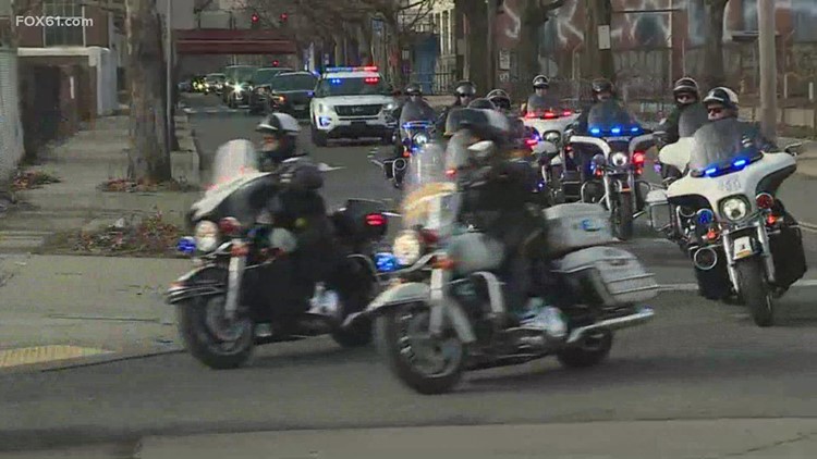 Funeral for New Haven Police Officer Diane Gonzalez