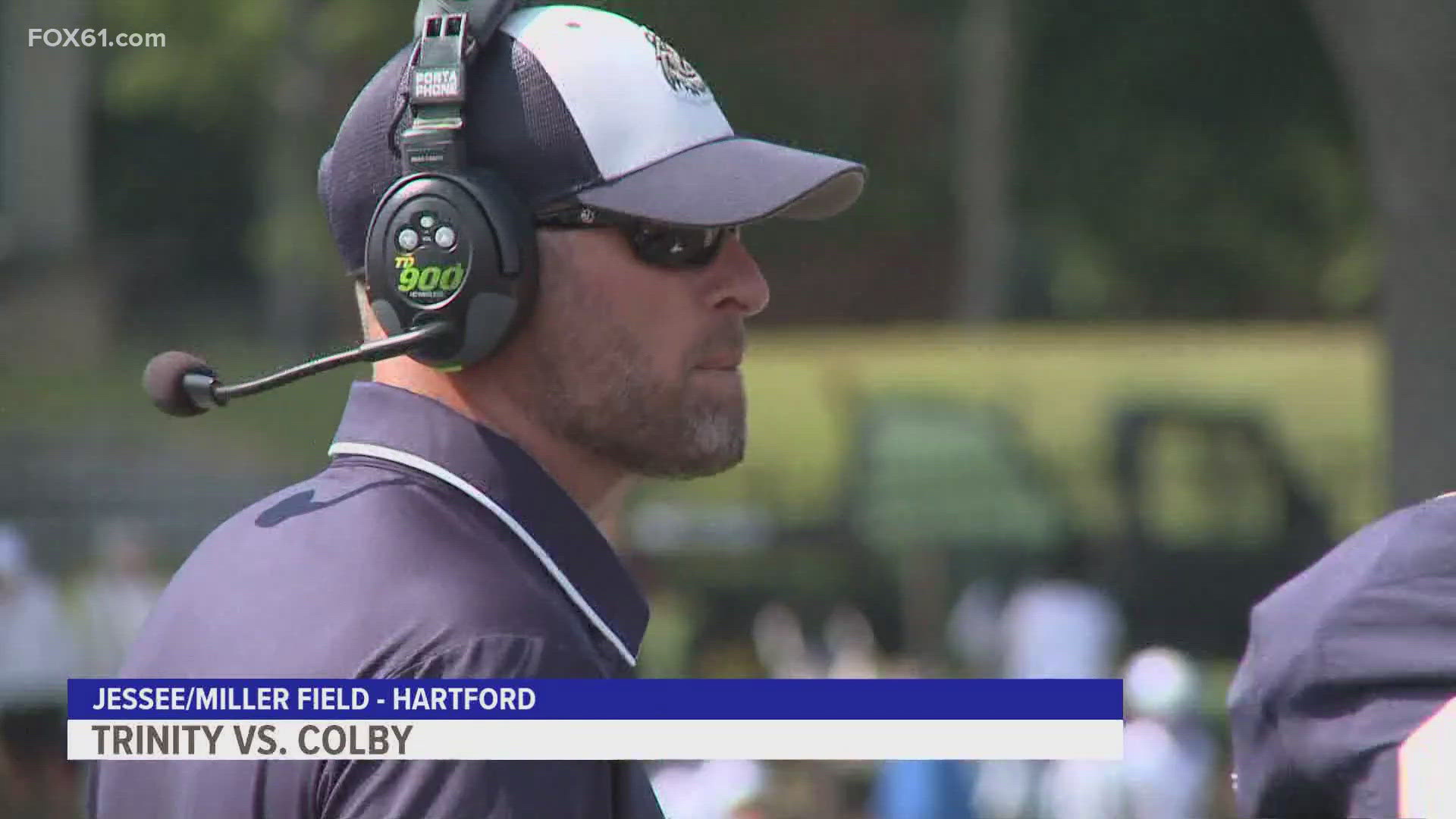 Led by new starting quarterback Zander Zebrowski, Trinity football defeated Colby 17-7 on Sept. 14.