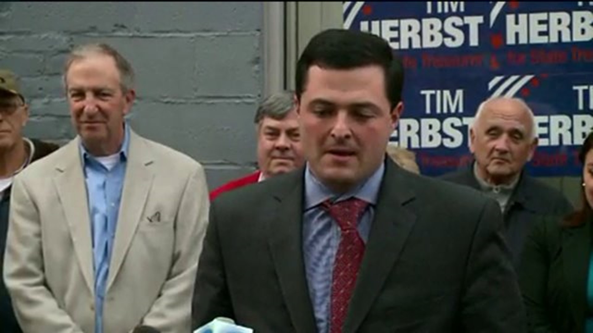 Tim Herbst concedes after tight treasurer`s race