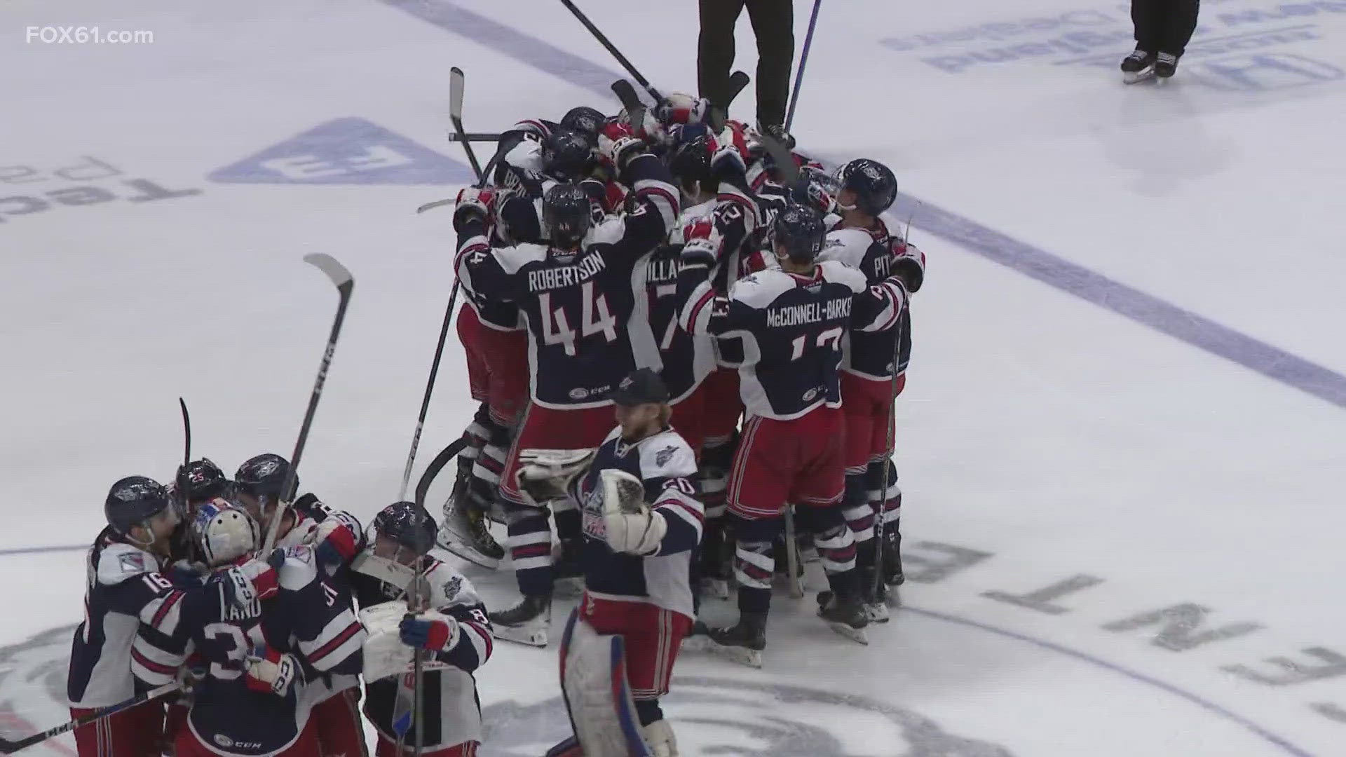The Hartford Wolf Pack are headed to the Atlantic Division Finals for the second season in a row after they eliminated Providence on Friday night.