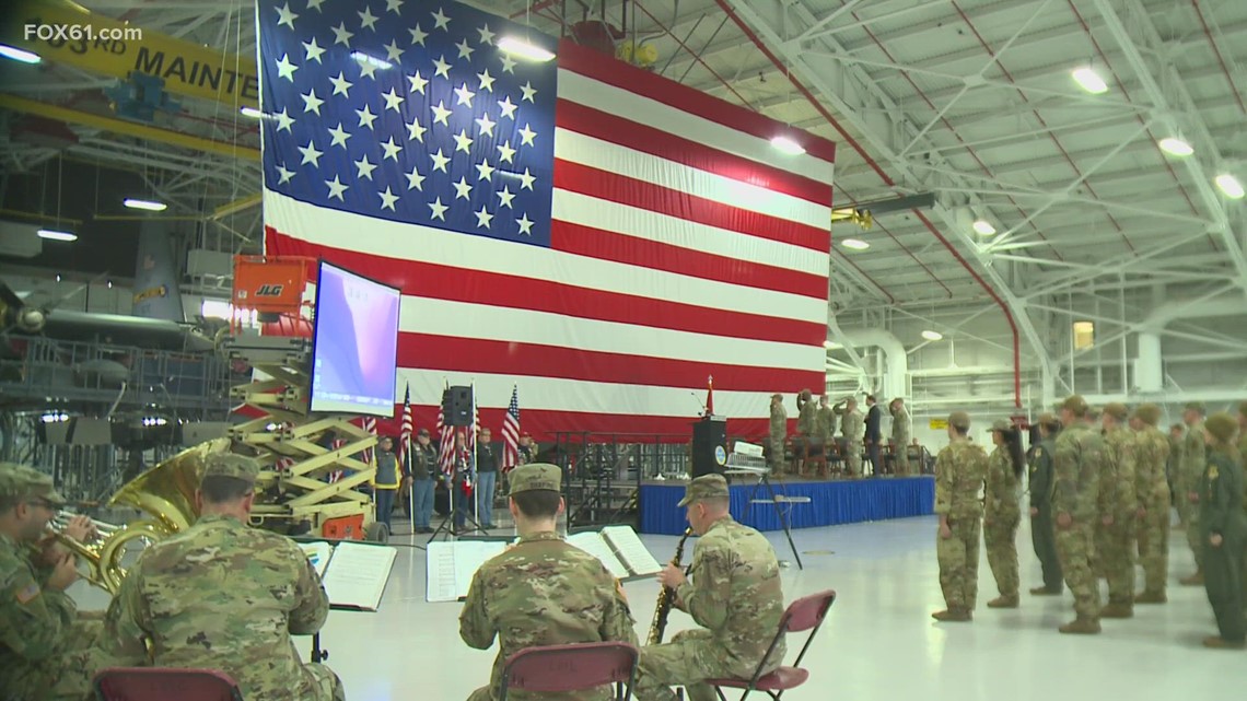 Air National guardsmen welcomed home, new aircraft revealed