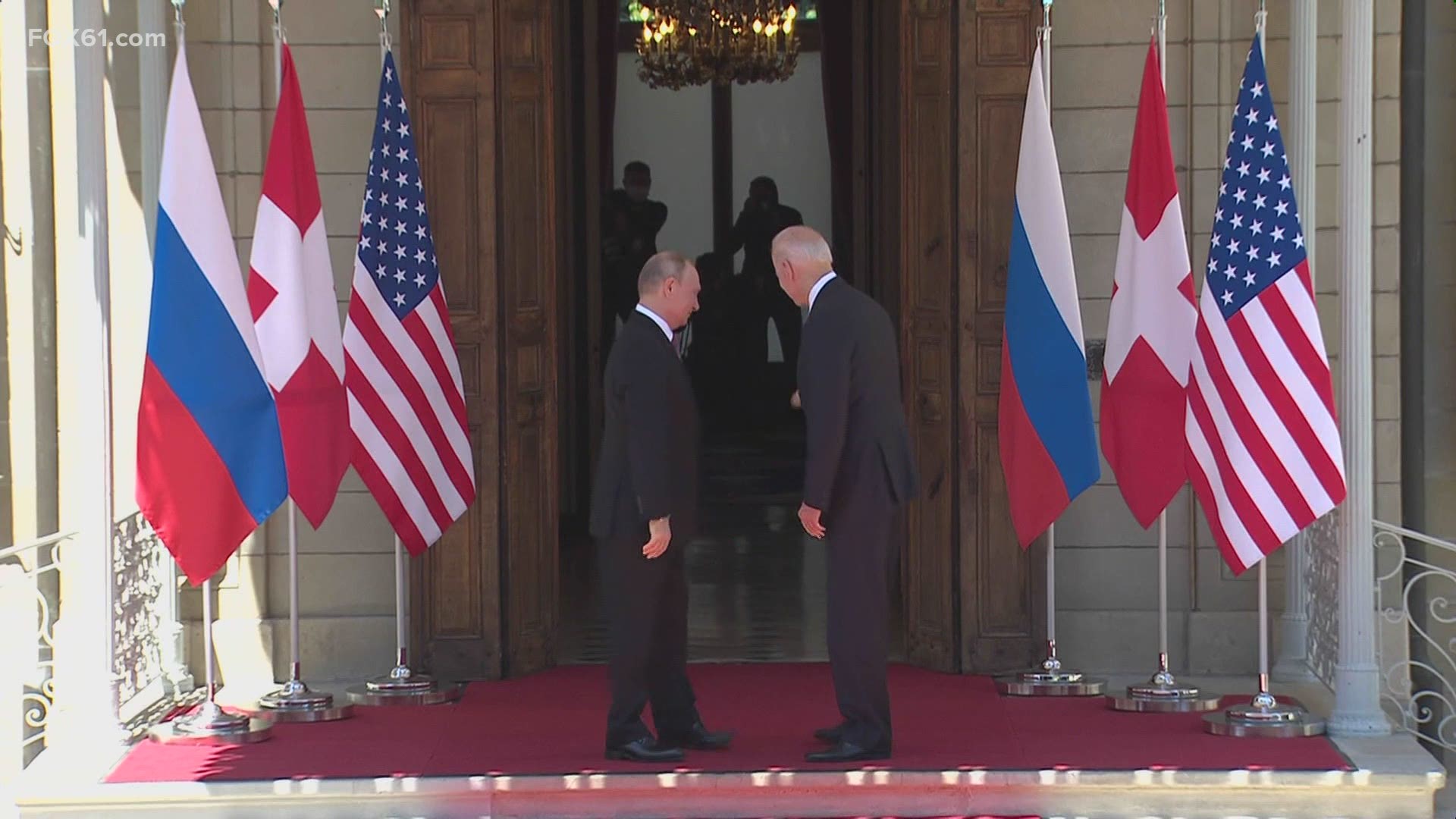 President Biden said the face-to-face talks are a discussion between “two great powers” and Putin, for his part, said he hoped the summit would be “productive."