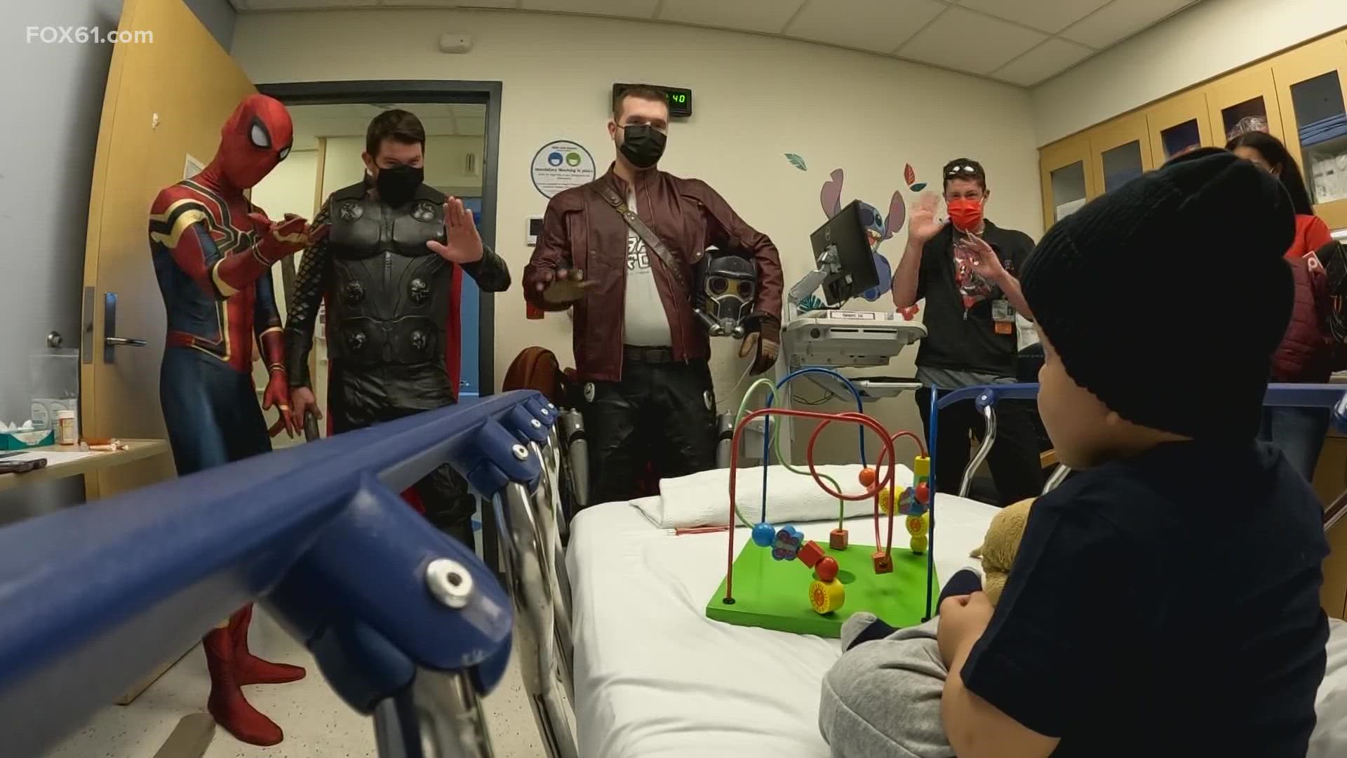 Superhero Day Returns to Connecticut Children's for the first time since 2019.