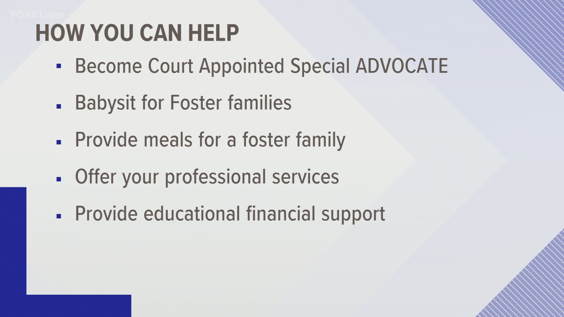 May is National Foster Care Month and here are ways you can help.