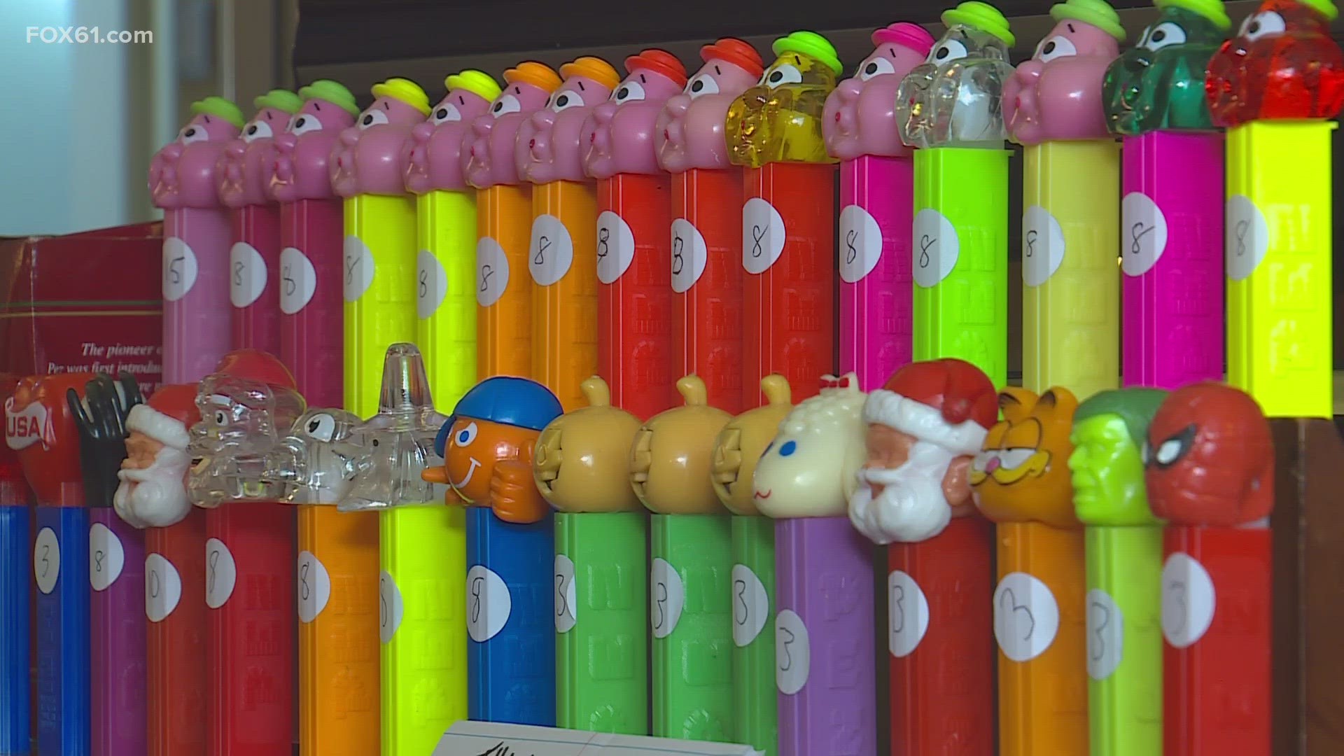 For collectors, known as “Pez Heads”, being close to the company makes the show extra special.