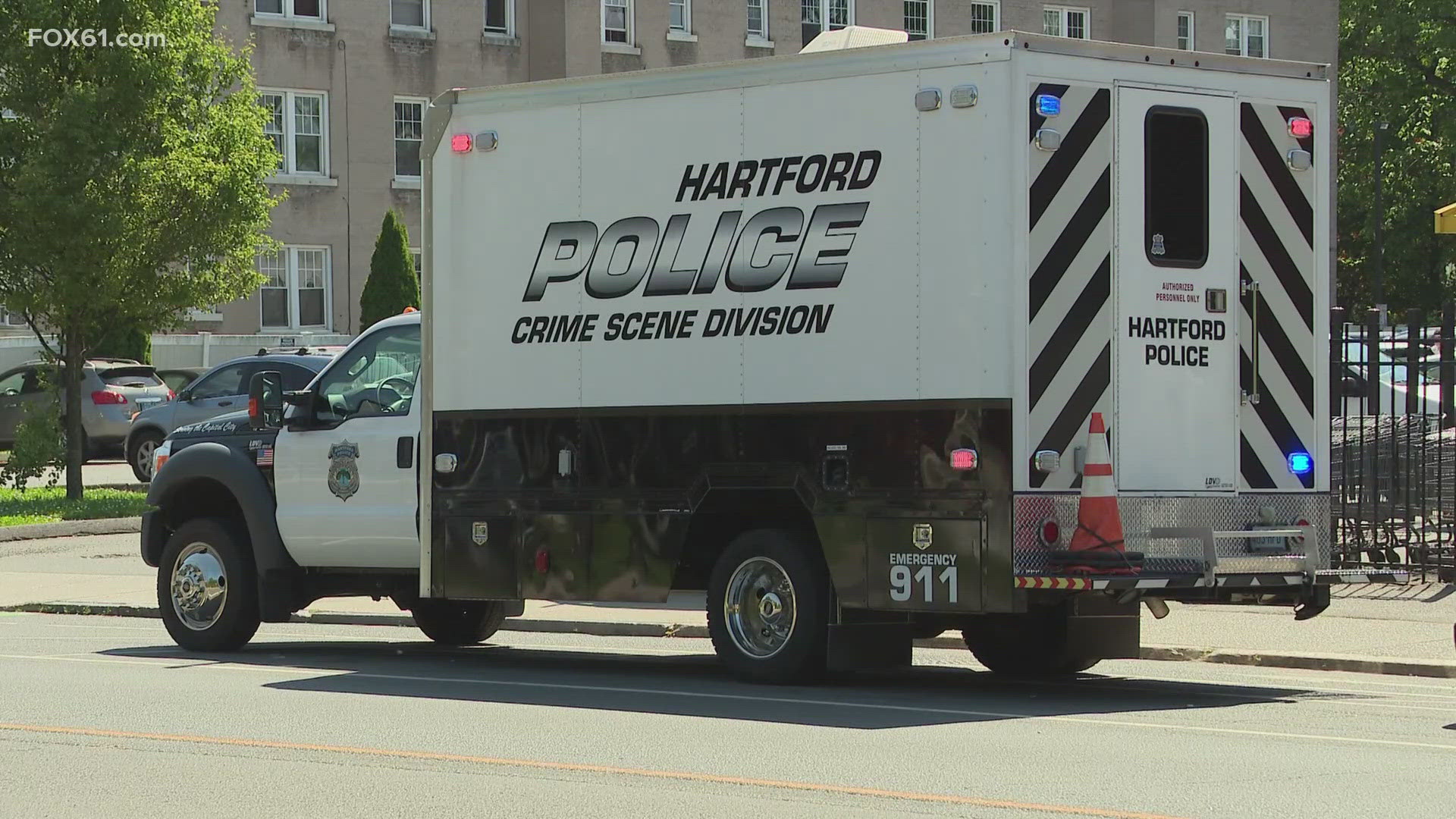 A body was found Friday morning in an apartment on Wethersfield Avenue. Police are treating it like a homicide, although the cause of death hasn't been determined.