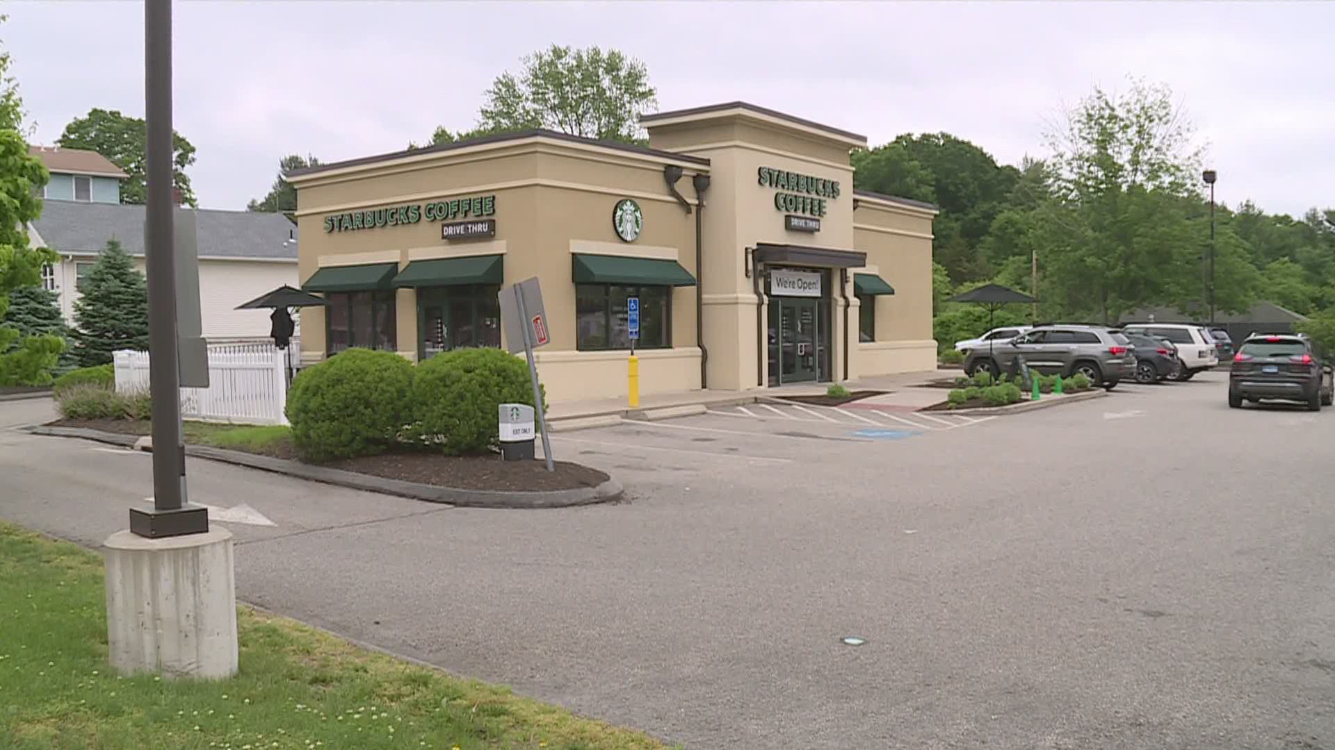 A social media video has surfaced showing a woman spewing racial insults at the lady in front of her at the drive thru of the Starbucks in Norwich.