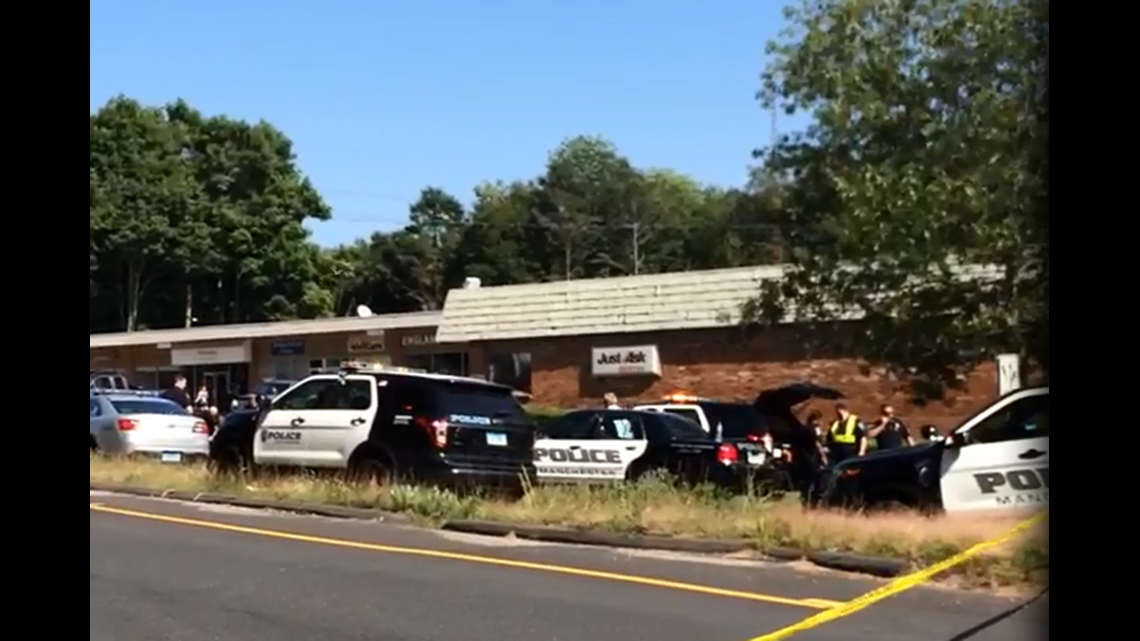 Officers shoot suspect on Rt. 44 in Bolton after South Windsor bank